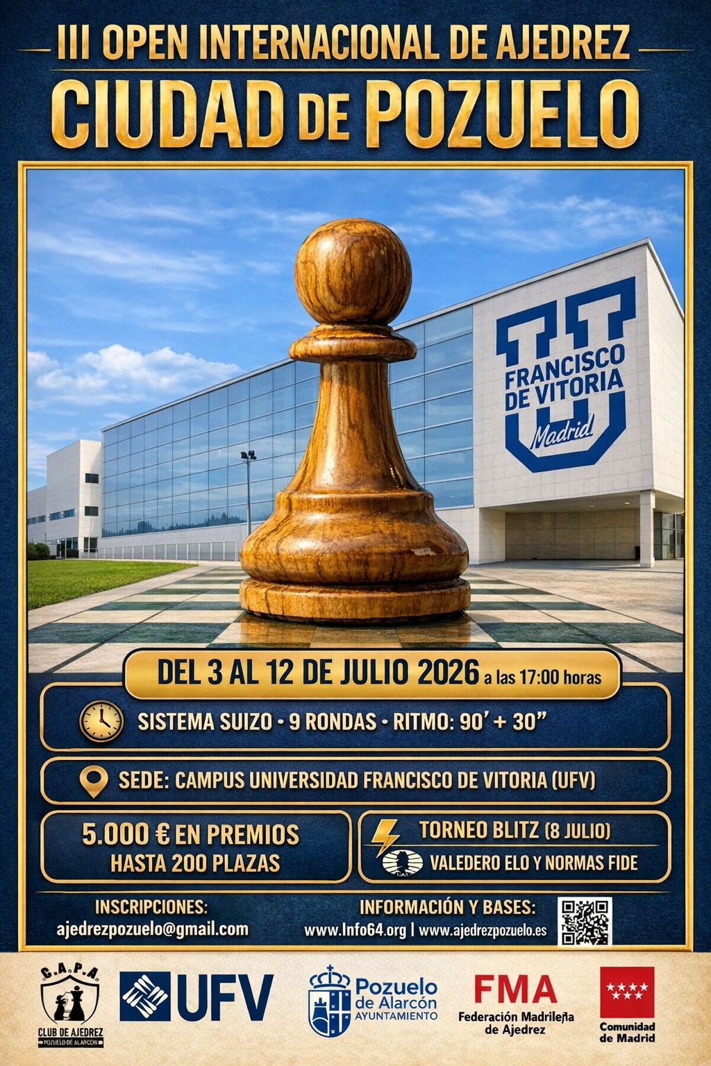 III Open Internacional de Ajedrez Ciudad de Pozuelo