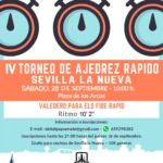 IV Torneo de Ajedrez Rápido de Sevilla la Nueva