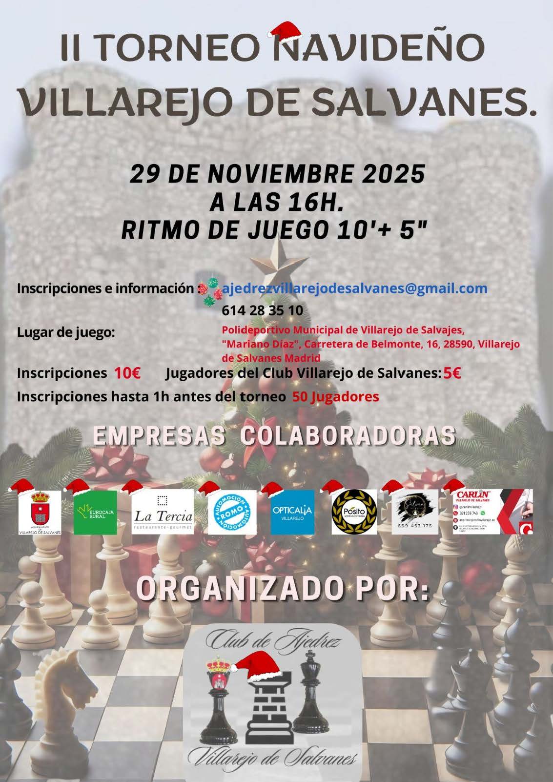 II Torneo Navideño Villarejo de Salvanés