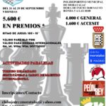 XXVII Open Internacional de ajedrez de Moratalaz