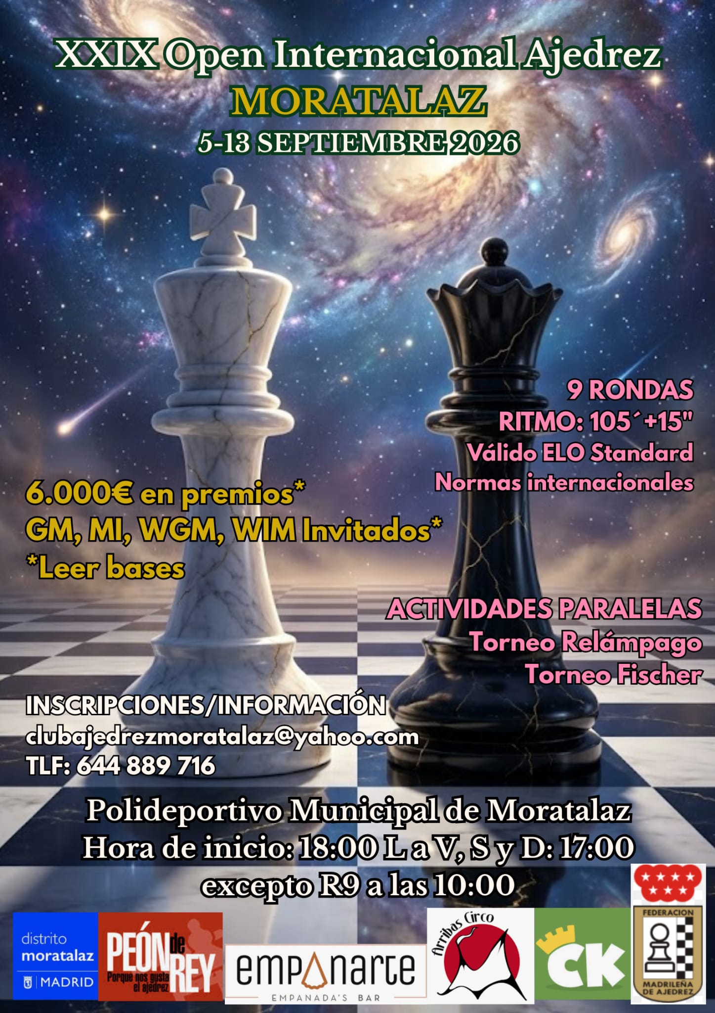 Open Moratalaz 2026