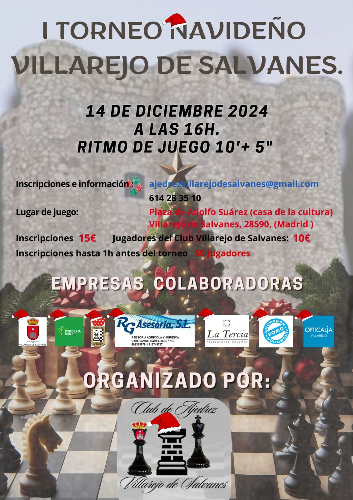 I Torneo navideño Villarejo del Salvanés 2024